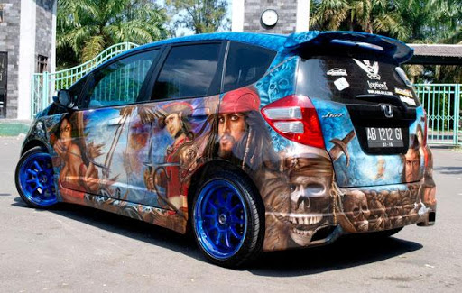 Air Brush Car