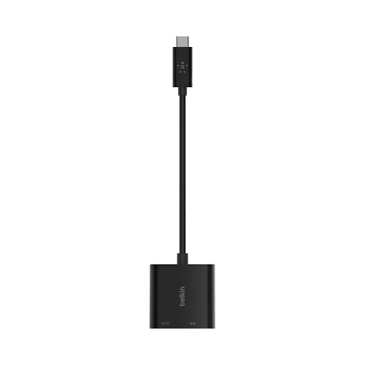 Cáp chuyển đổi USB-C sang Gigabit Ethernet (mạng LAN) Belkin INC001btBK (Đen)