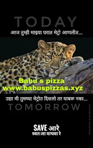 Babu's Pizza and Foods menu 1