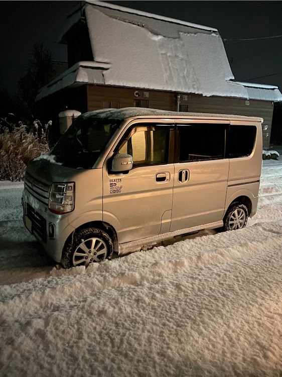 エブリイワゴンのちょいアゲ・軽箱・雪に関するカスタム事例の投稿画像2枚目