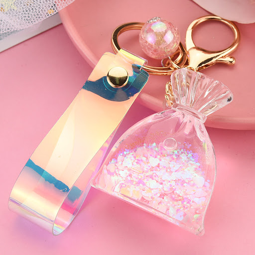 Title 4, Simple Personality Cute Girl Bag Pendant. Acces...