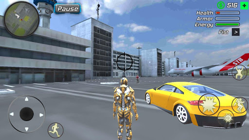 Télécharger Gratuit Super Crime Steel War Hero Iron Flying Mech Robot APK MOD (Astuce) screenshots 4