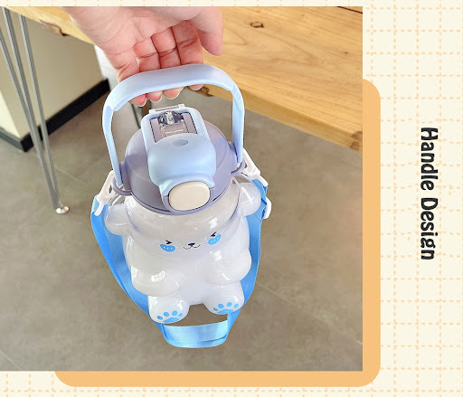 Title 11, Large Capacity Cartoon Hug Rabbit Plastic Cup P...