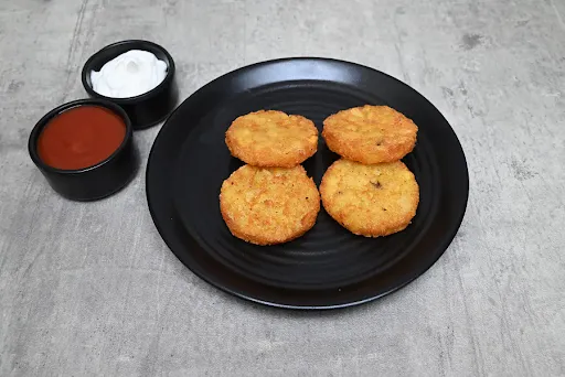 Hashbrown Crispy Potato Cutlet[4 Pieces]