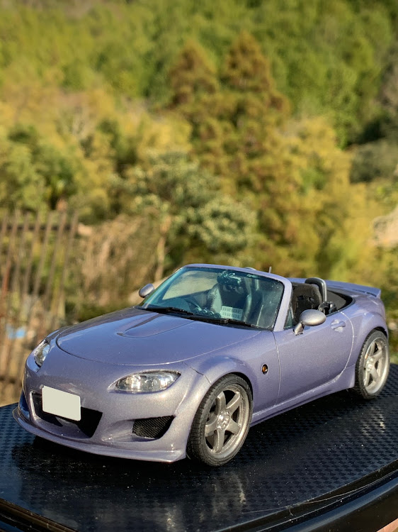ロードスターのNCロードスター・愛車再現・プラモデル・あけましておめでとうございます・今年もよろしくお願いしますに関するカスタム事例の投稿画像7枚目