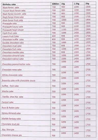 Cakes Day Night menu 3