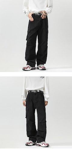 Title 7, American Retro Washed Distressed Overalls Men