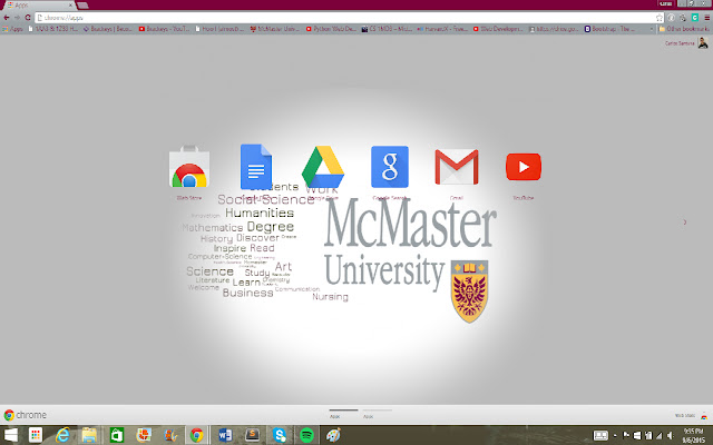 Mcmaster University chrome extension