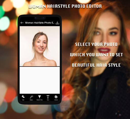 Woman HairStyle Photo Editor