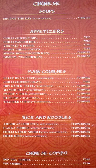 Foodfellas menu 