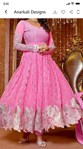 Fancy Anarkali Kurti Dresses Salwar neck Designs
