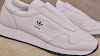 adidas x beams spirit of the games slip on white & black