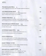 Wraps & Rolls menu 3