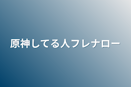 原神してる人フレナロー