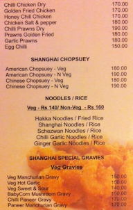 Shanghai Post menu 2