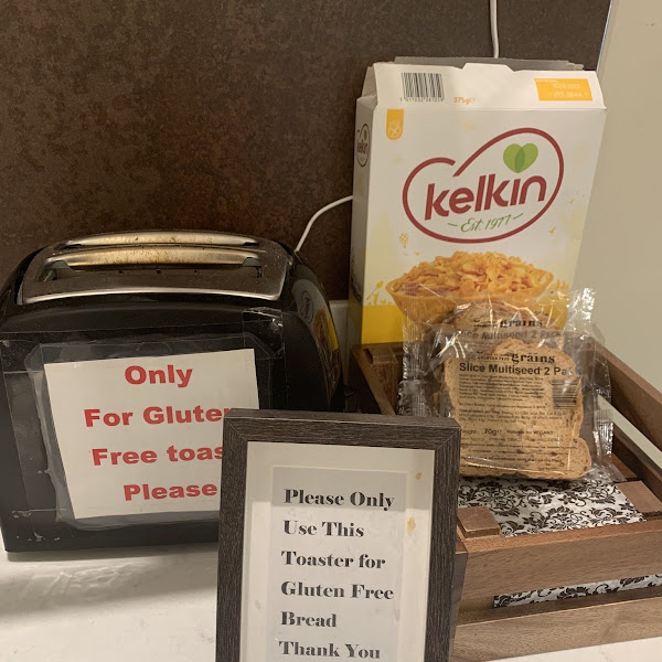 Toaster for Gluten Free bread only - Picture of Hilton Belfast - Tripadvisor