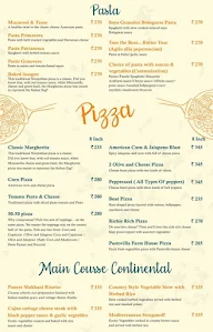 Pastovilla menu 3