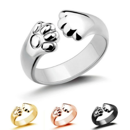 Title 1, European and American Animal Bear Paw Ring – A ...