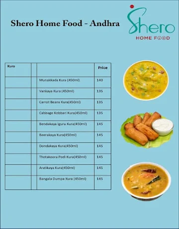 Shero Home - Sambar, Poriyal & Rasam menu 
