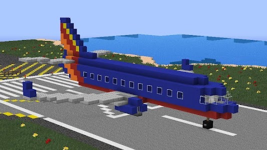 Magic Minecraft Airplanes screenshot 2