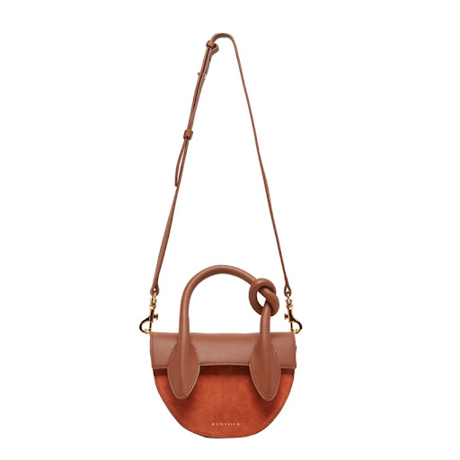 Title 1, Trendy Color Matching Twisted Rope Knot Shoulde...