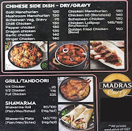 Madras Cuisine menu 8