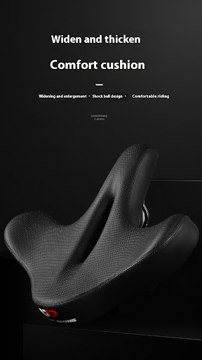 Title 6, Thickening Bicycle Cushion, Shock-absorbing, Co...