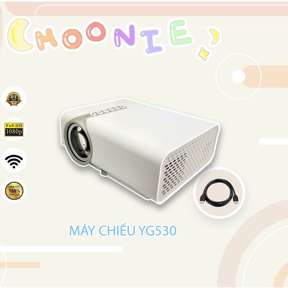 Máy Chiếu Led Projector Yg530/ T10 Chính Hãng Lejiada Chất Lượng Hình Ảnh Full Hd