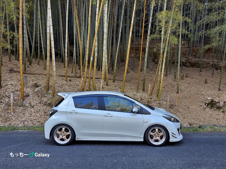 ヴィッツの岡山・竹林・自分で撮ったベストショットTOP3・車は常に綺麗に！・workwheelsに関するカスタム事例の投稿画像1枚目