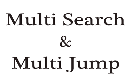 Multi Search & Multi Jump Preview image 0