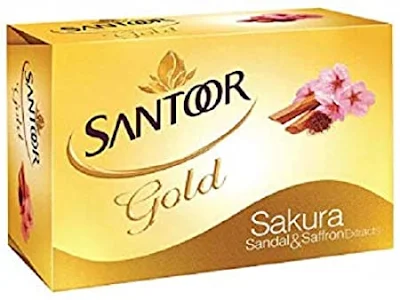 Santoor Gold Soap - 4*75 gm