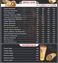 Bella Ciao Shawarma menu 2