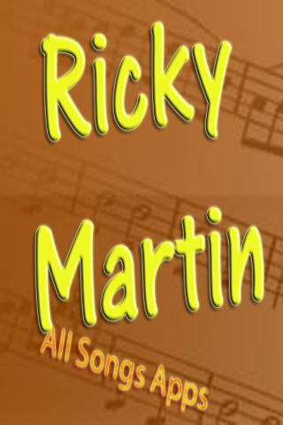 All Songs of Ricky Martin