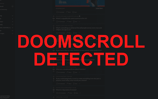 Doomscroll Blocker | Website Blocker