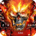 Cover Image of Download Fireskull Keyboard Theme 1.0 APK