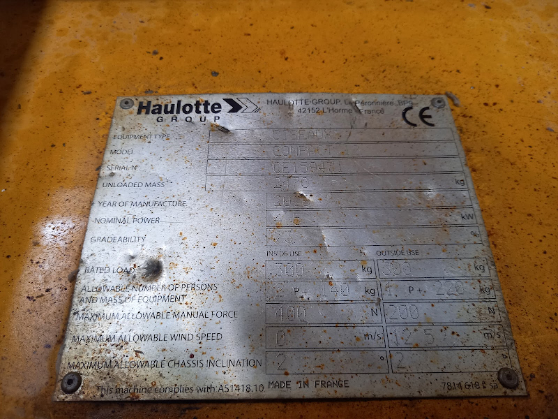 Picture of a HAULOTTE COMPACT 12