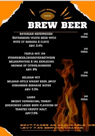 Float Brewery menu 1