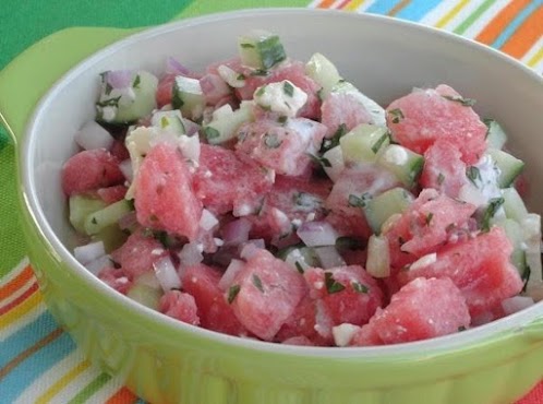 Click Here for Recipe: Dog-Days Watermelon Salad