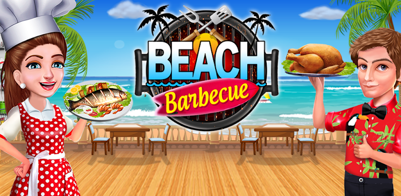 Super Chef Beach Bbq Kitchen Story Cooking Games