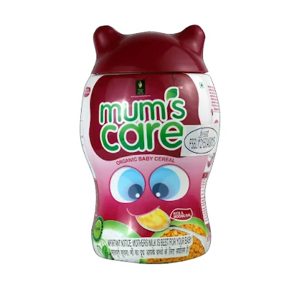 Mum's Care Mum’s Care Organic Baby Cereal With Rice And Moong Dal - 300 gm