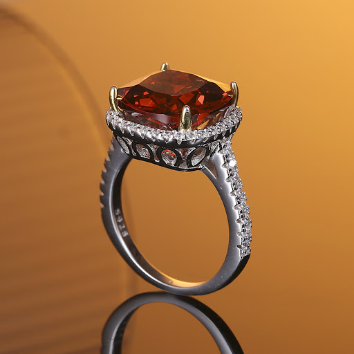 Title 5, Original S925 Sterling Silver Ring 1.25 Carat H...