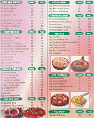 Sangam Cafe menu 7