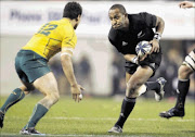 Joe Rokocoko of the All Blacks. 