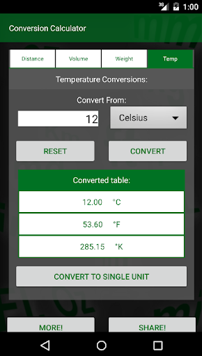 Conversion Calculator