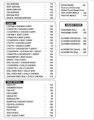 Hotel Tharavadu menu 2