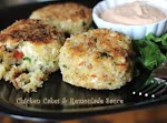 Chicken Cakes & Remoulade Sauce was pinched from <a href="http://melissassouthernstylekitchen.blogspot.com/2011/11/chicken-cakes-remoulade-sauce.html" target="_blank">melissassouthernstylekitchen.blogspot.com.</a>