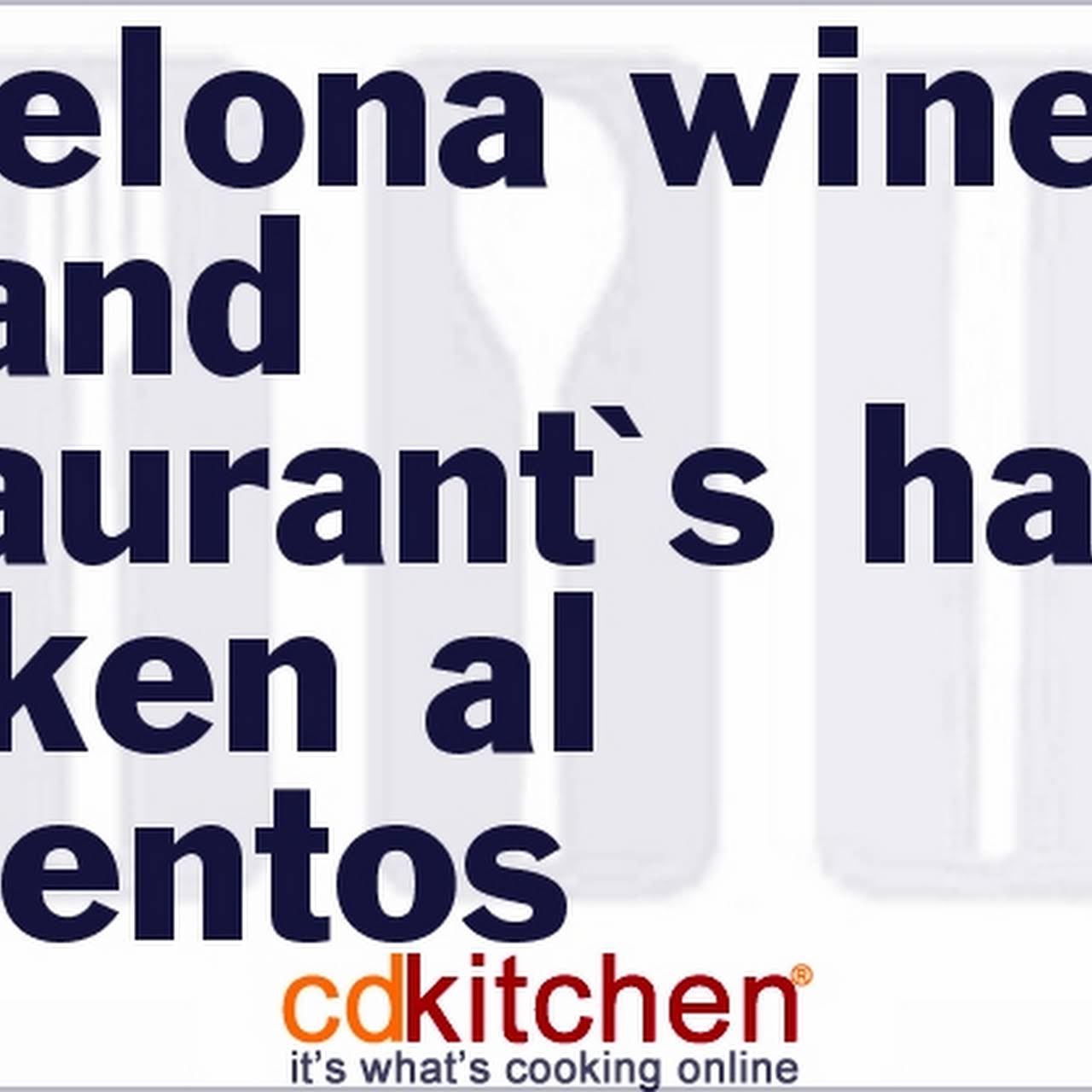 Barcelona Wine Bar And Restaurants Half Chicken Al Pimientos