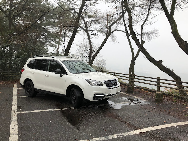フォレスターのフォレスター・霧で真っ白・ローアングル・楠みちはる・湾岸ポエムに関するカスタム事例の投稿画像1枚目