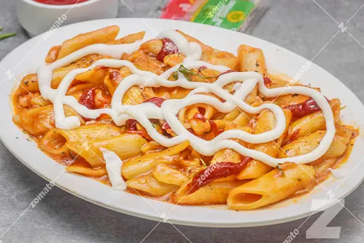 White Sauce Penne Pasta