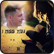 Miss You Photo Frame & Editor 1.0.3 Icon